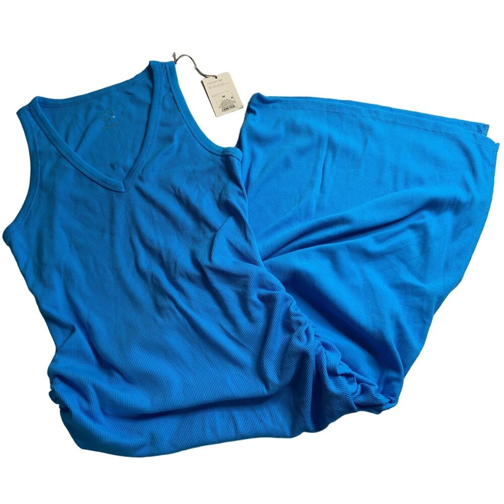 Responsible Style Long Dress Blue Size Medium